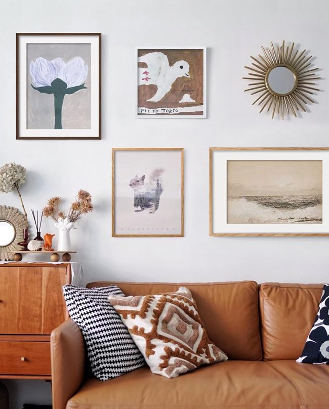 Solid Wood Wall Art Frame Style